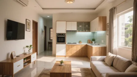 5 Inspiring 2 BHK Flat Decoration Ideas in Baguiati