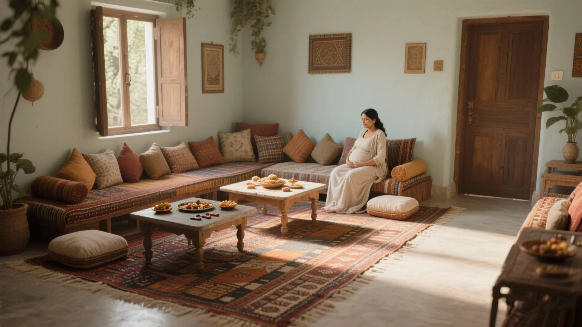 Baithak-Style Seating That Folds Away