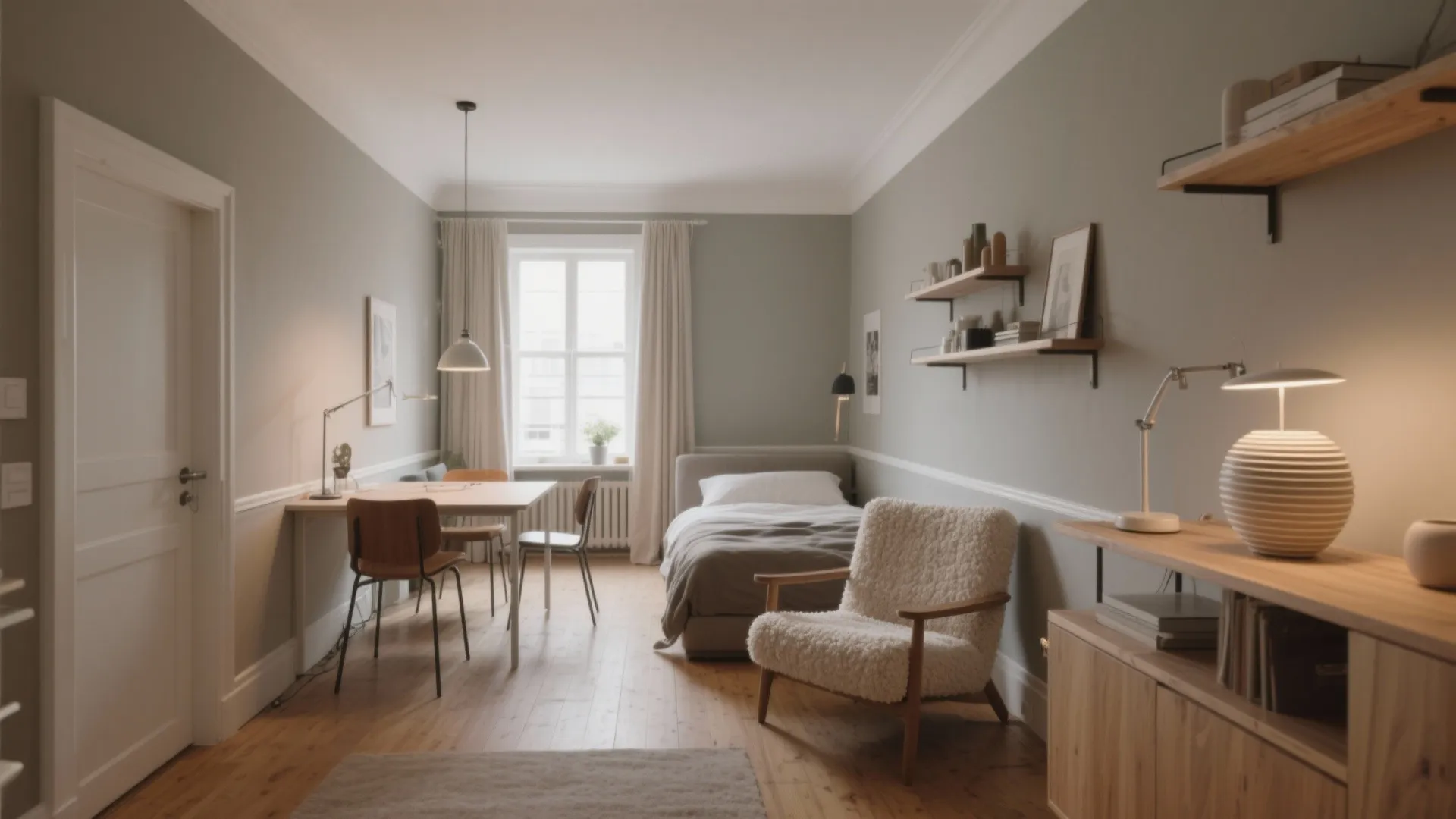 Balanced Greige and Light Taupe