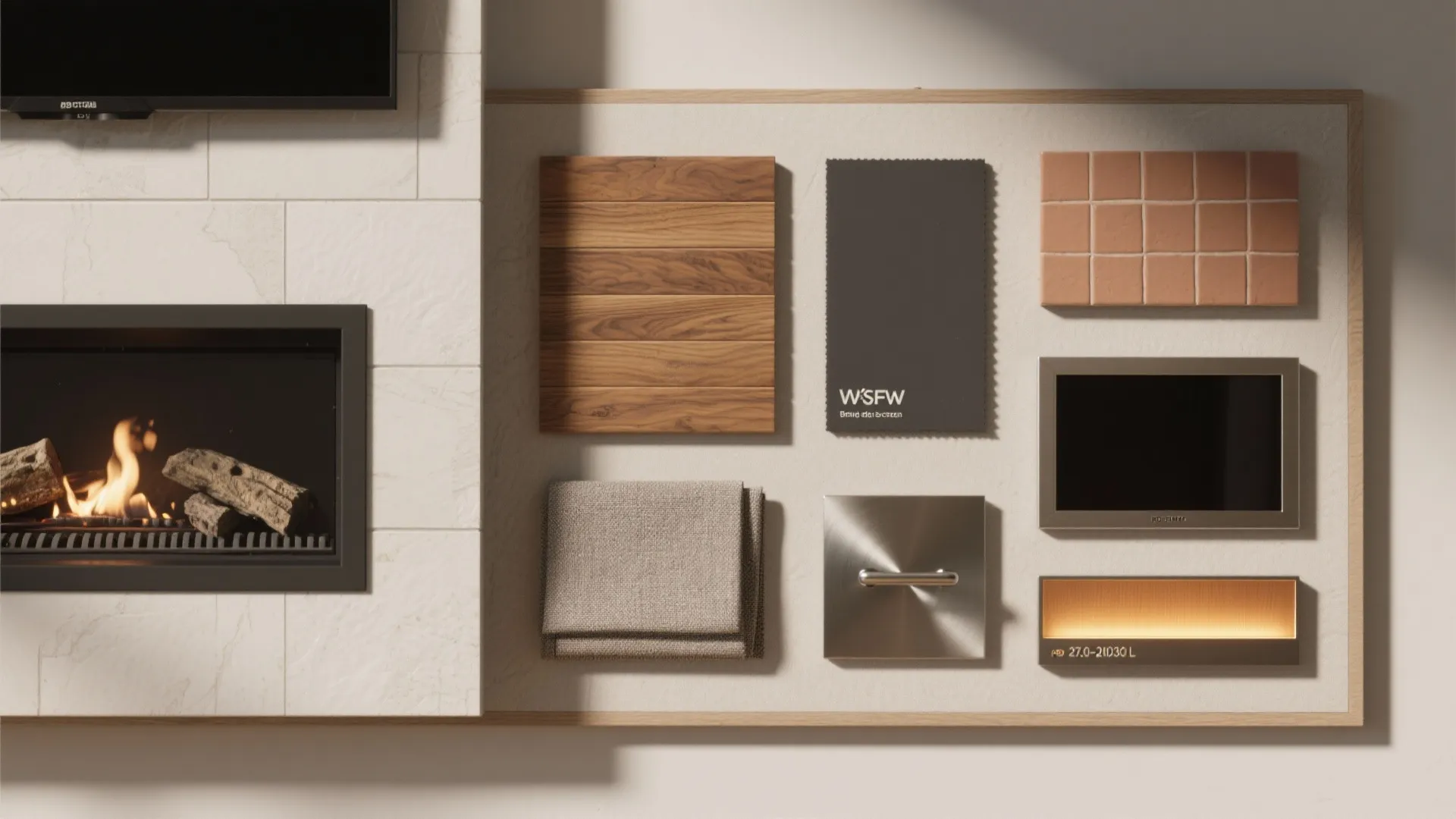 Idea 2: Symmetry Shift—Fireplace Center, TV Side-Car