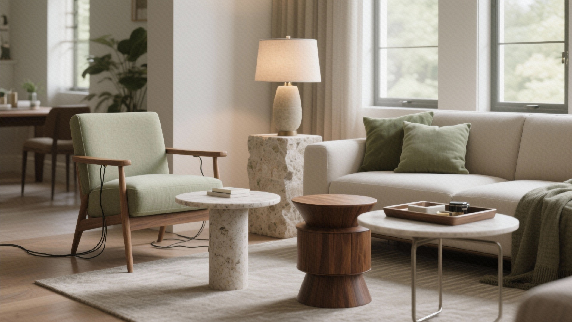 Living Room Side Tables Feel Awkward? Fix Size & Height