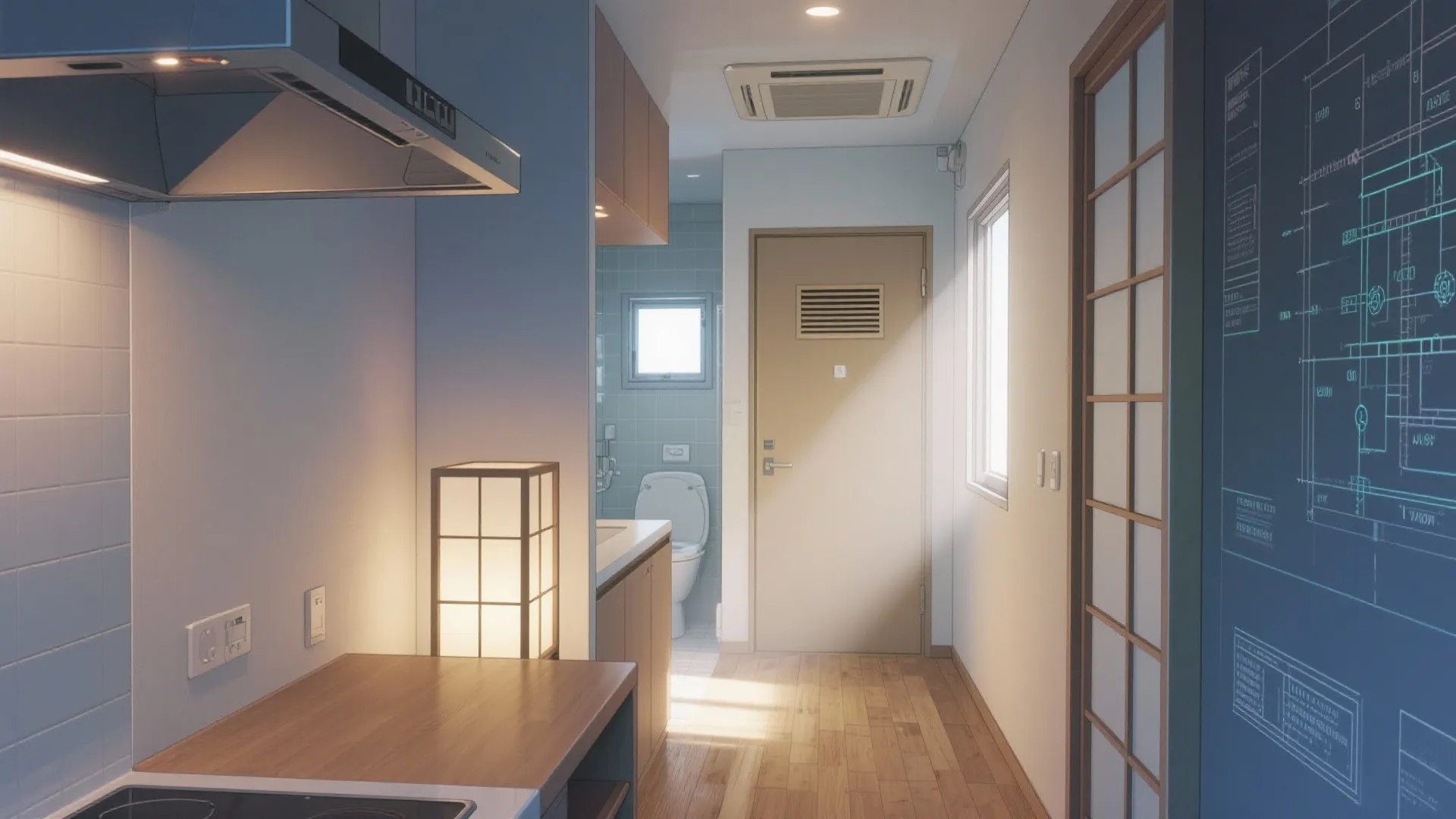 換気と給気のバランスを整える：キッチン・浴室・トイレの“同時換気”を避ける