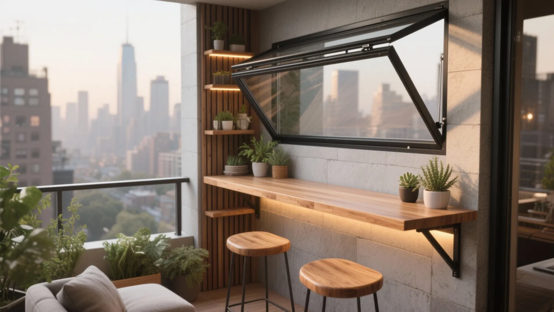 5 Balcony Small Hanging Bar Designs That Maximize Space: Practical, stylish ideas from a senior interior designer to transform tiny balconies into sippable, functional gems