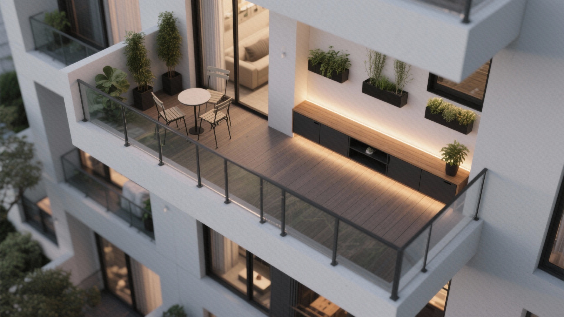5 Balcony Design Modern Ideas That Maximize Small Spaces