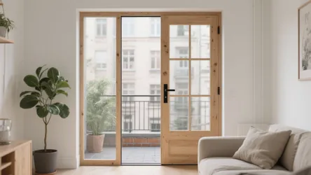 5 Balcony Wooden Door Simple Designs That Work