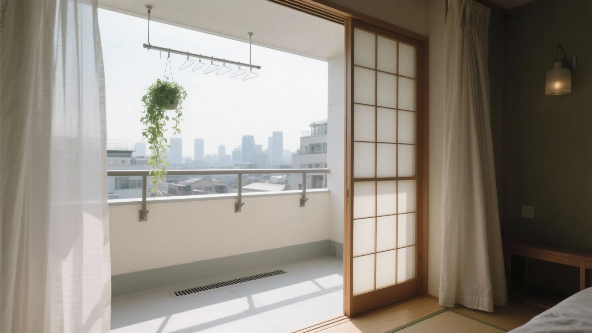 ベランダは“空気と光の通路”に戻す（日本都市の暮らし）