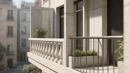 5 Balcony Concrete Baluster Designs That Elevate Small Spaces