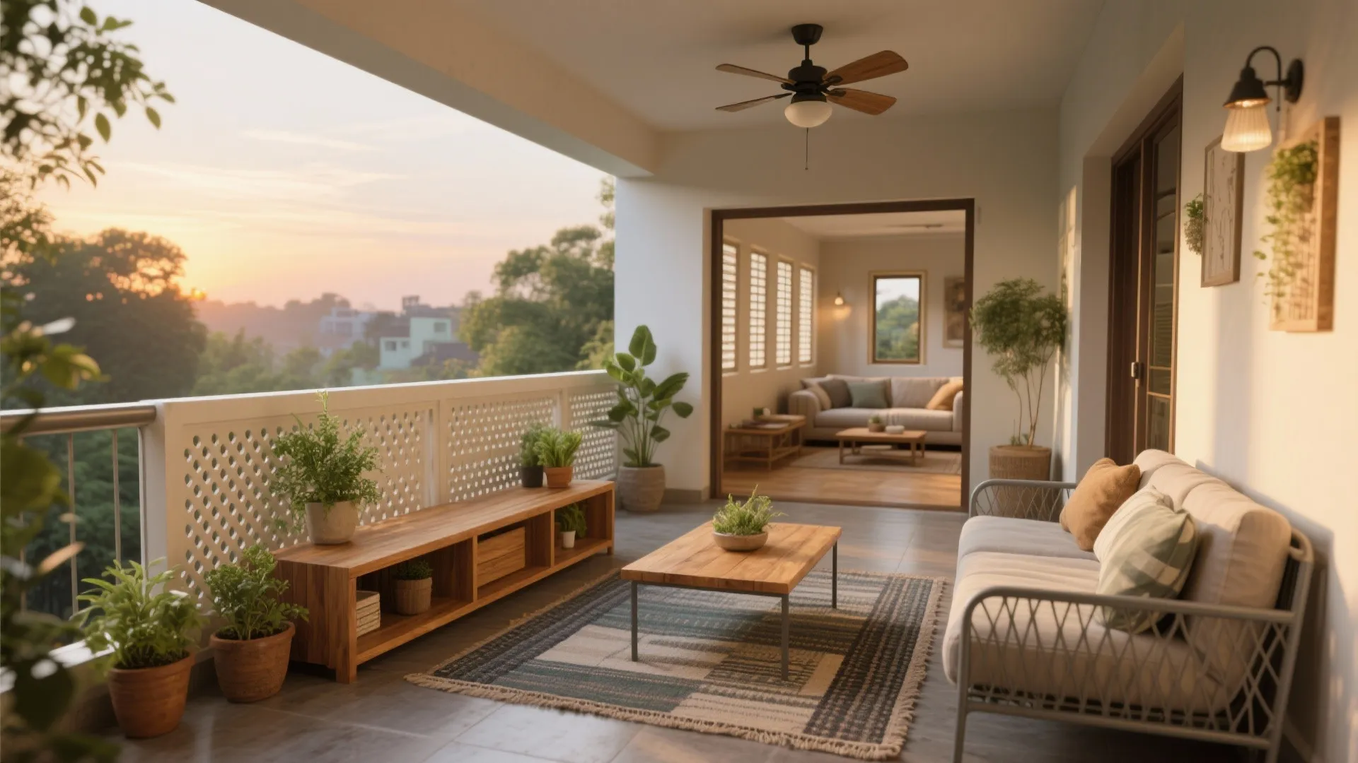 Balcony and Natural Ventilation as Daily Luxury