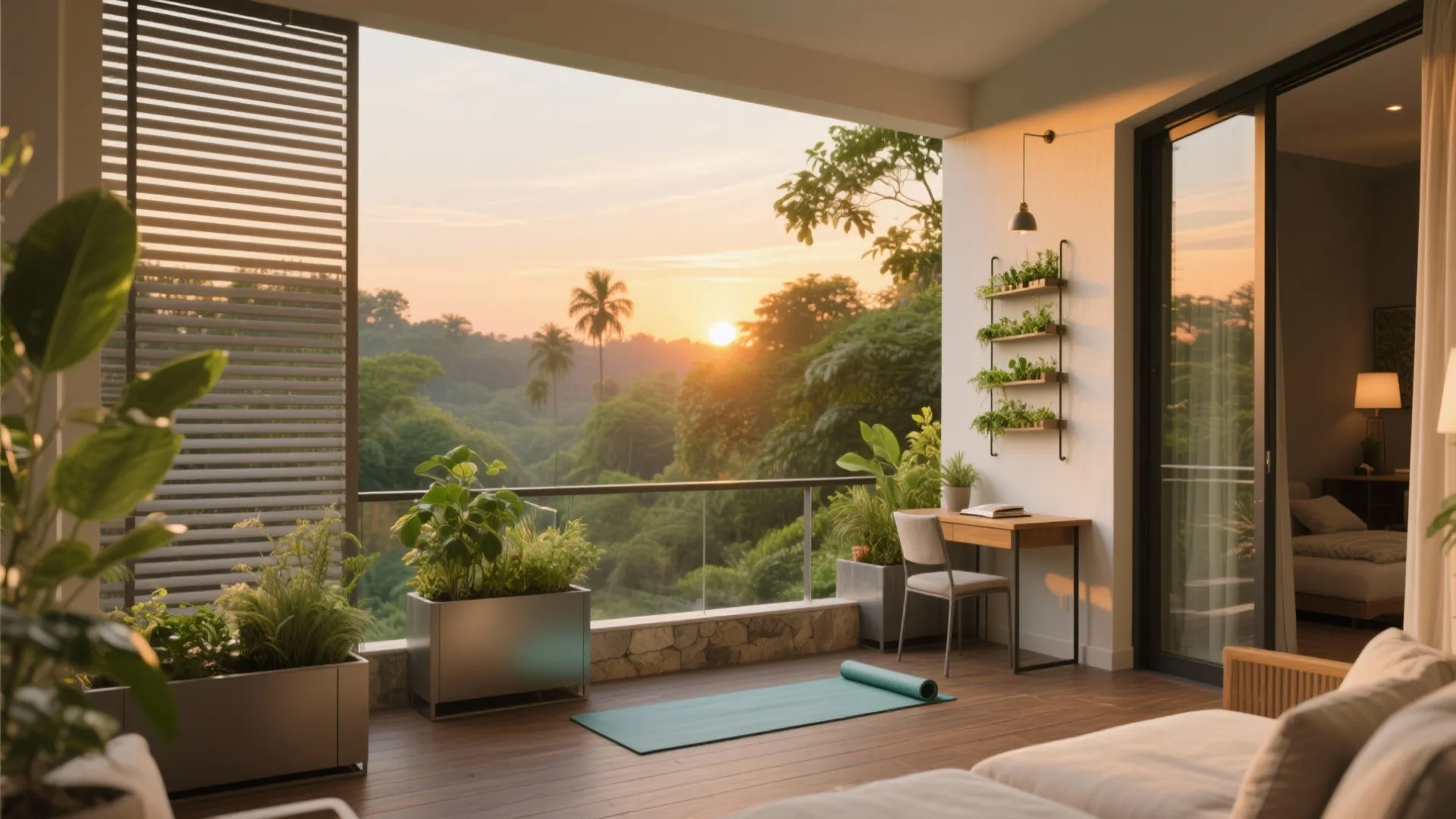 Balcony as a Biophilic Retreat (and Utility Booster)