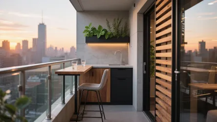 5 Balcony Bar Design Ideas That Maximize Space