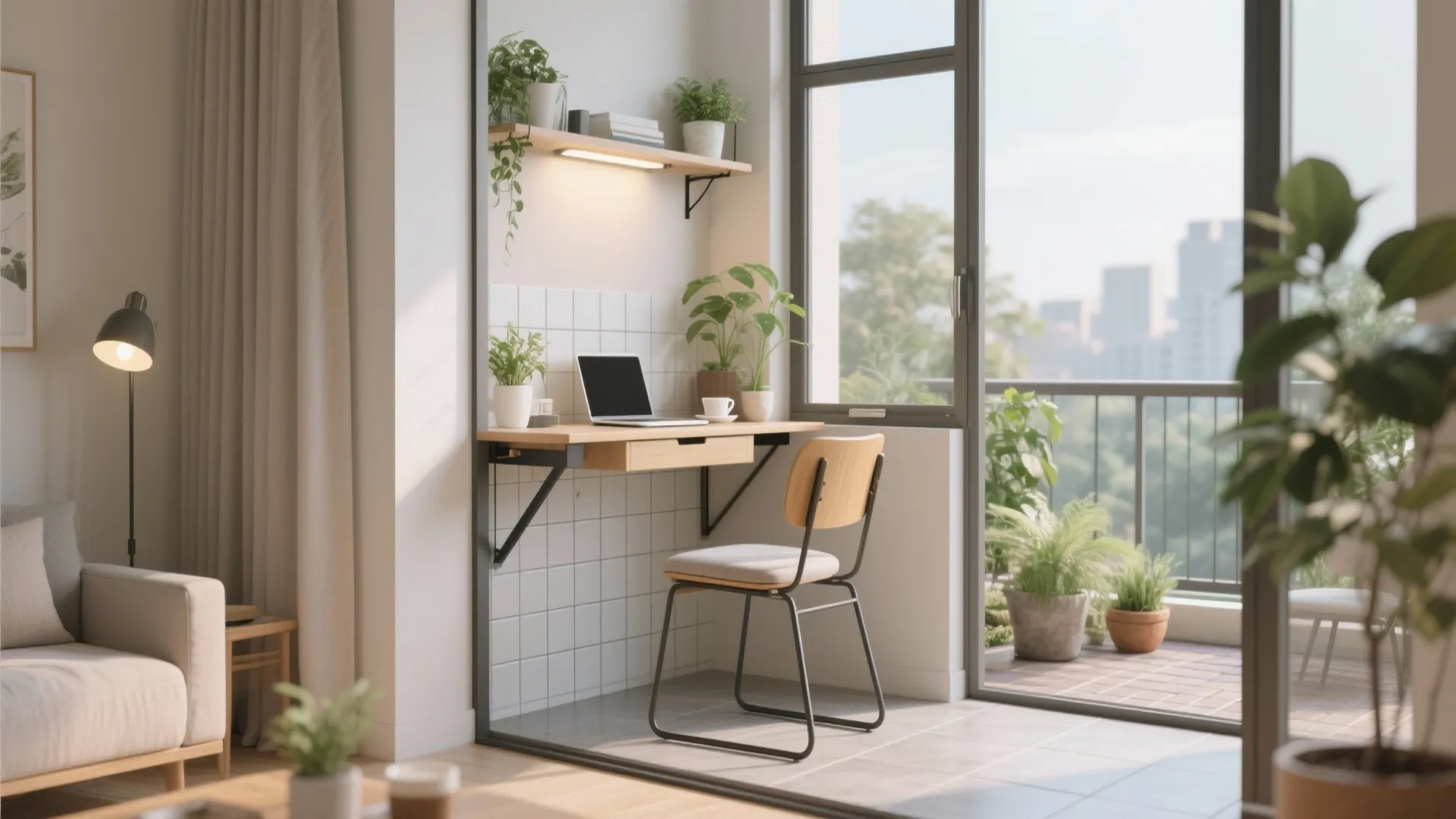 Balcony to bay: turn transitions into livable zones