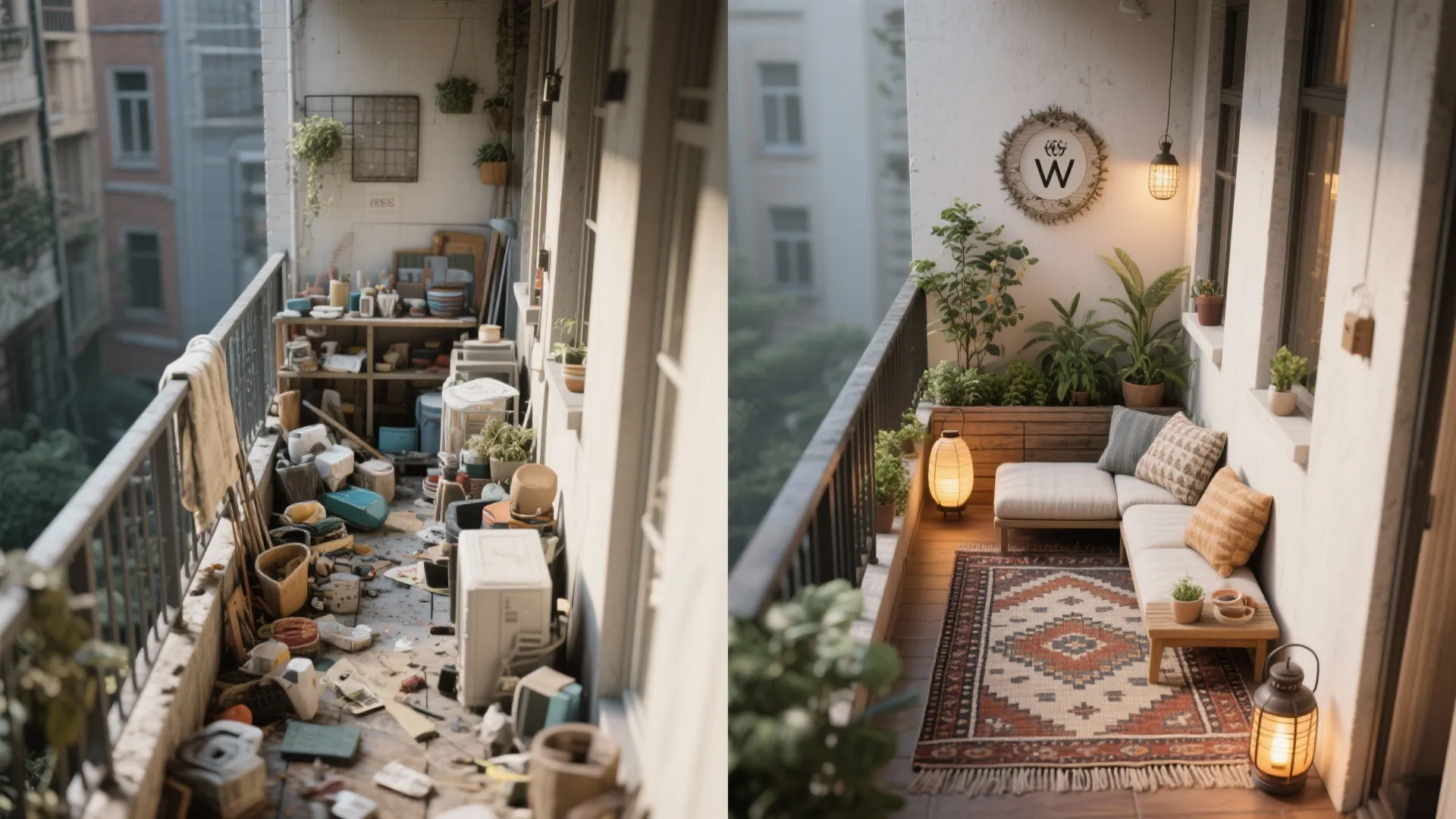 Zoning with Outdoor Rugs and Low Lighting