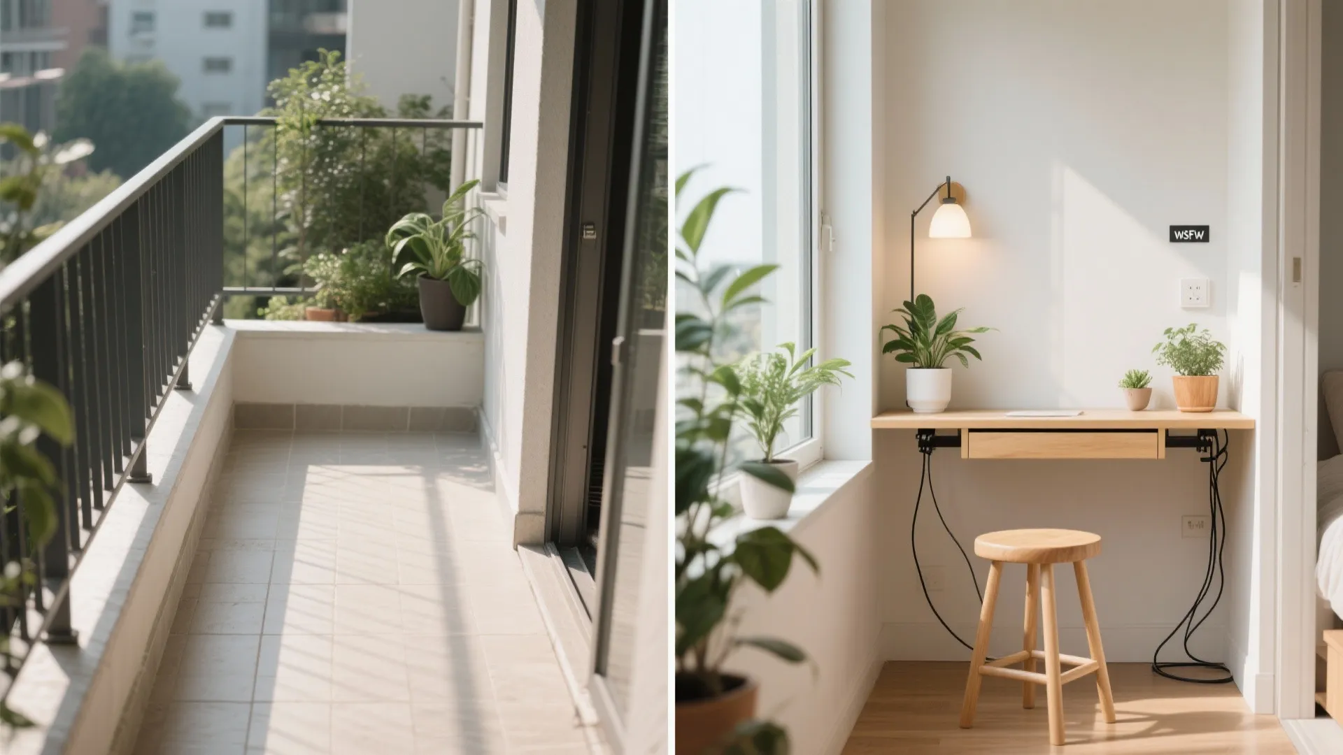 Balcony to bay: turn transitions into livable zones