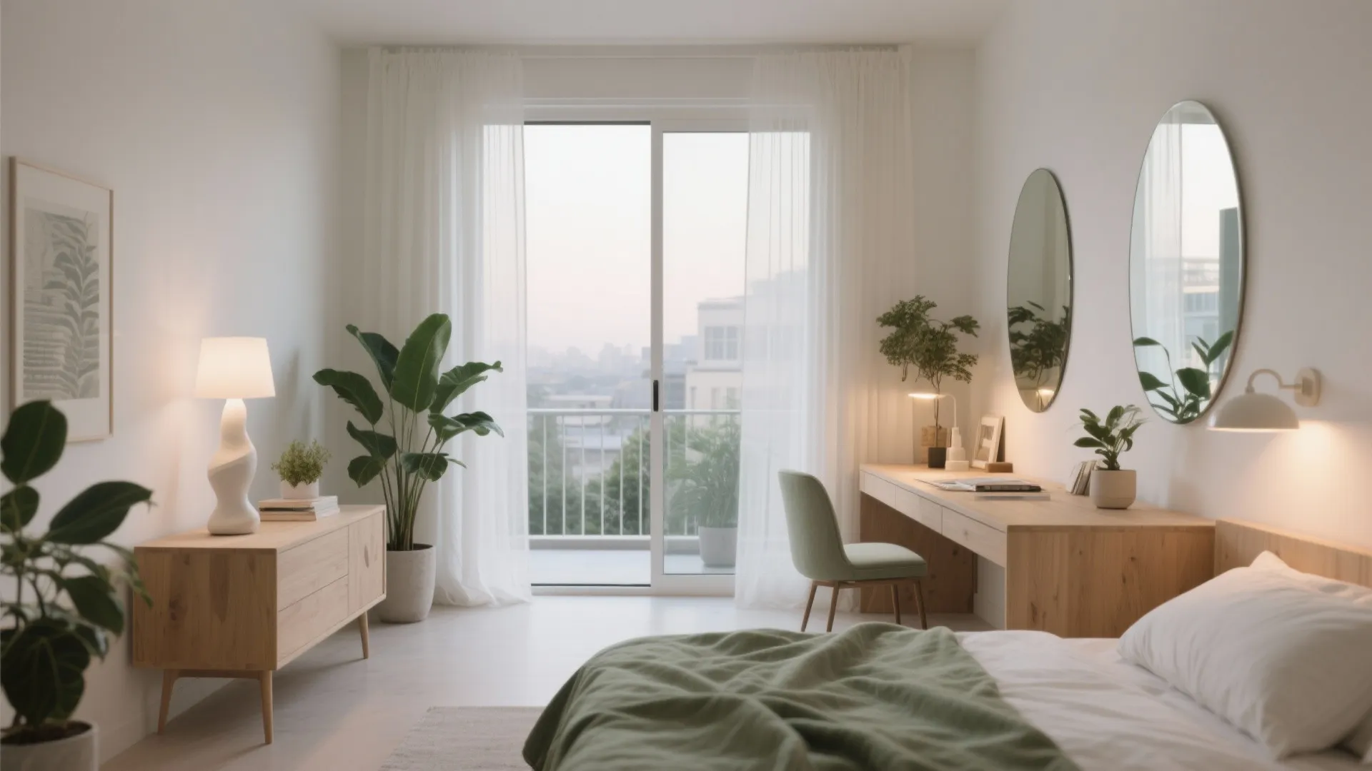 Light, balconies, and biophilic touches that amplify space