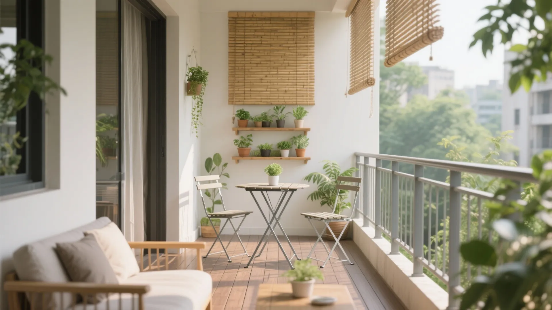 Balcony-to-breezeway: indoor-outdoor comfort