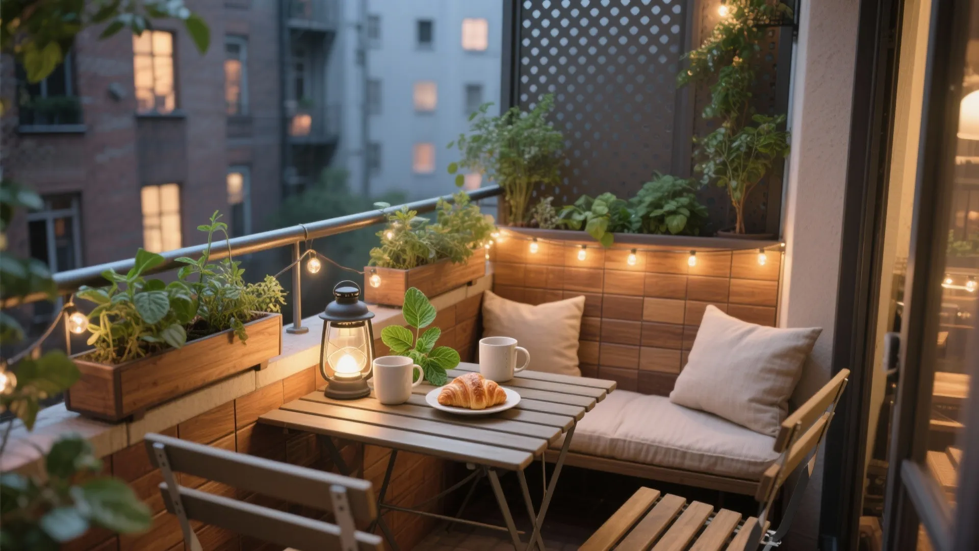 Balcony Cafe Design: 5 Ideas for Cozy Small Spaces
