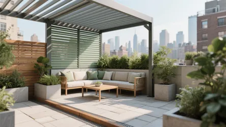 5 Balcony Canopy Design for Terrace Ideas