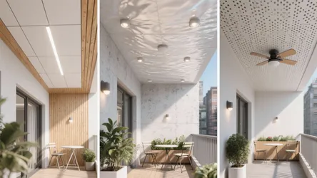 5 Balcony Ceiling Design Ideas That Elevate Small Spaces