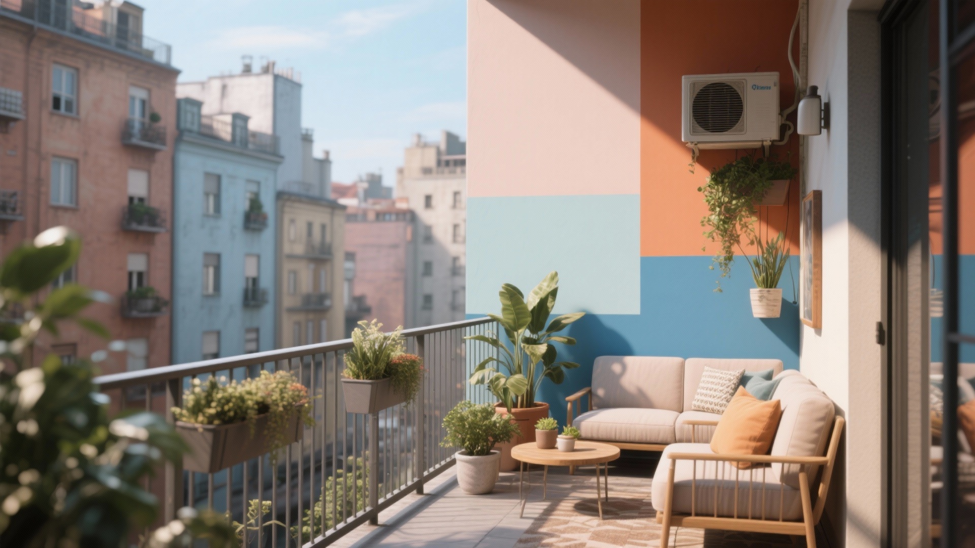 10 Balcony Paint Color Ideas for Small Spaces
