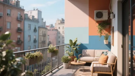 10 Balcony Paint Color Ideas That Transform Small Spaces