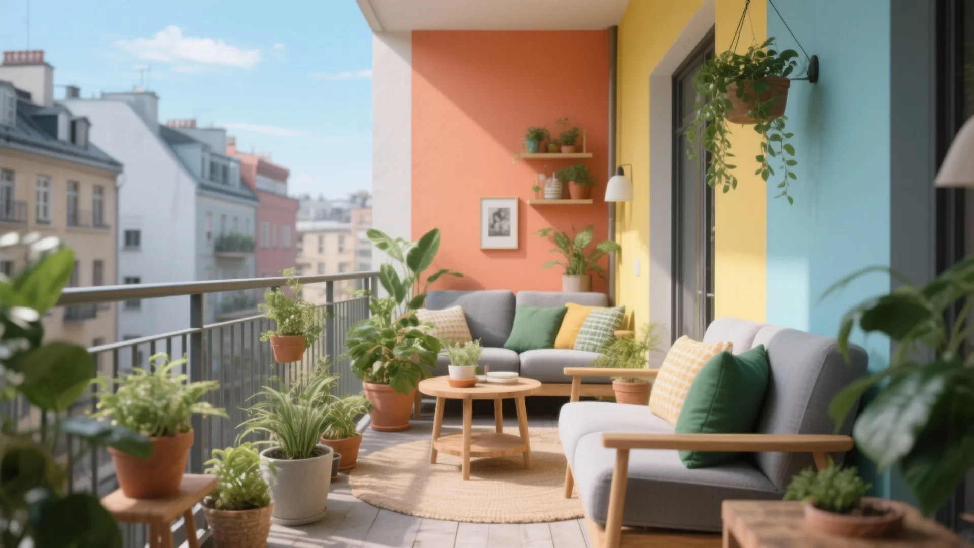 5 Balcony Colour Ideas for Small Spaces: Fresh and Creative Colour Inspirations to Transform Your Balcony