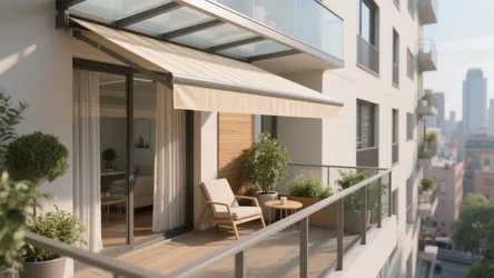 Balcony cover design: 5 smart ideas for small spaces