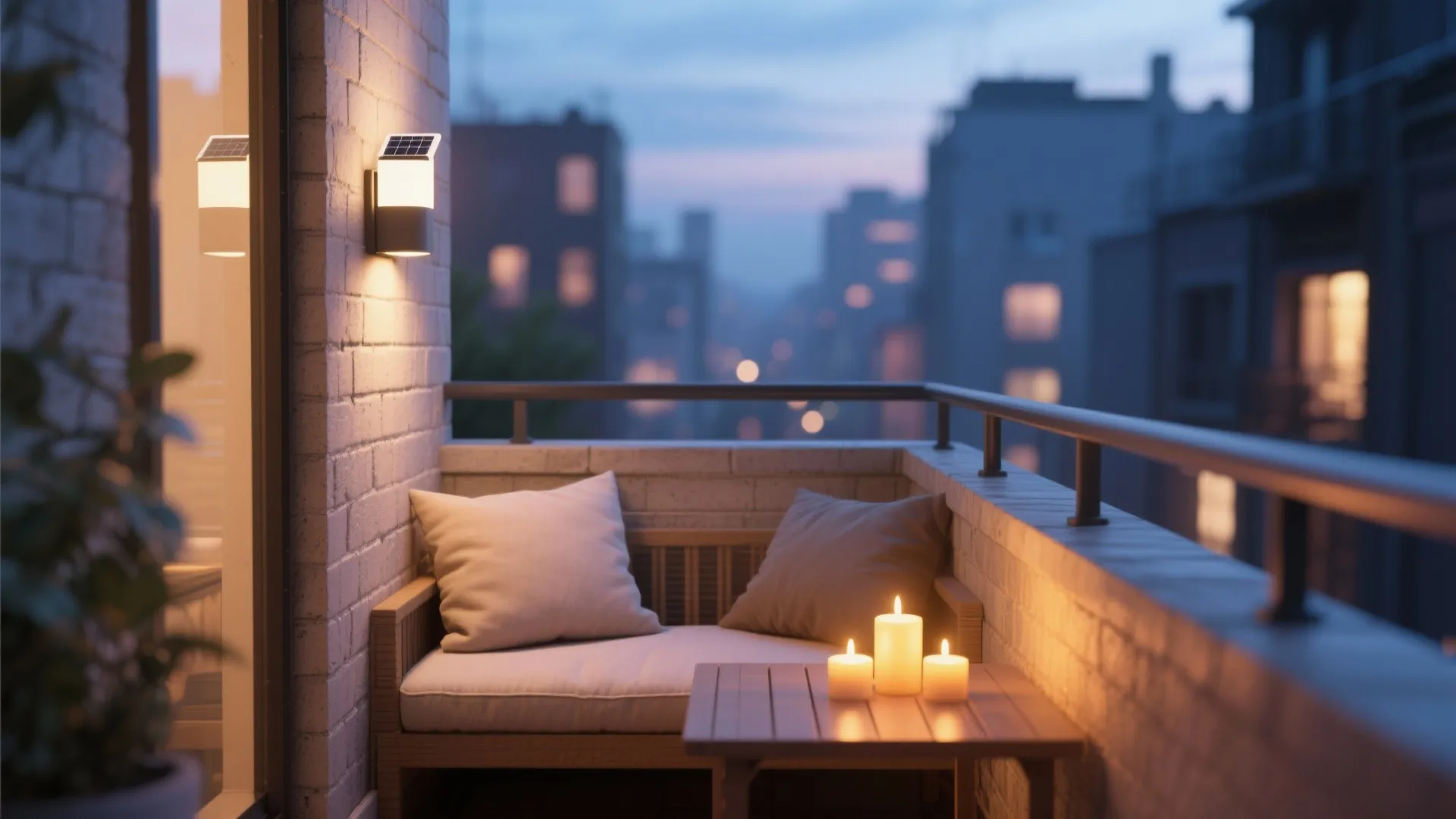 3. Define small patios and balconies