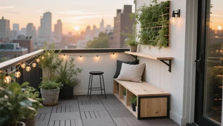 5 Balcony Design DIY Ideas for Small Spaces
