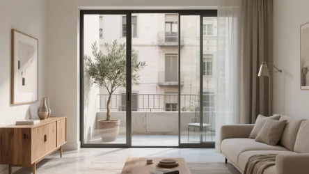 Balcony door design: 5 ideas that transform small spaces