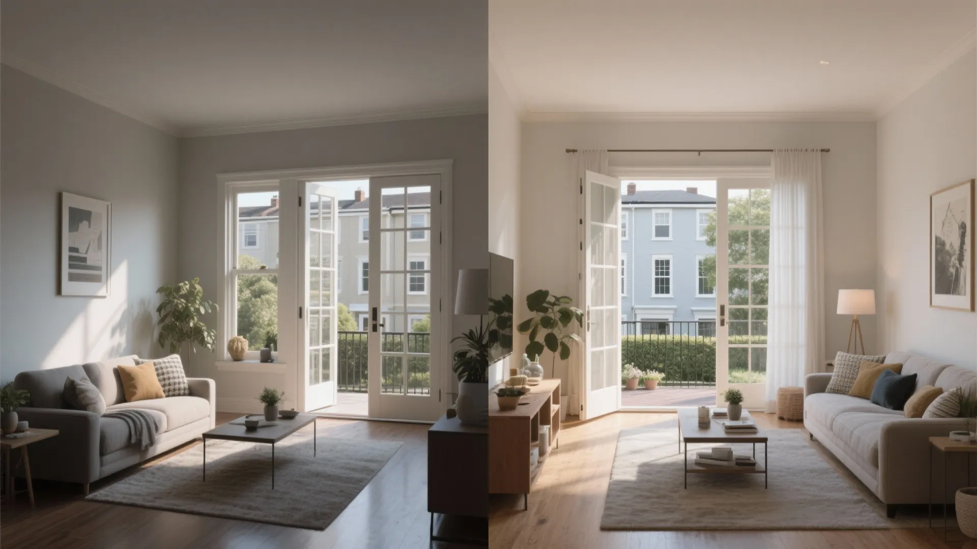 8. Indoor-Outdoor Flow with Balcony Doors