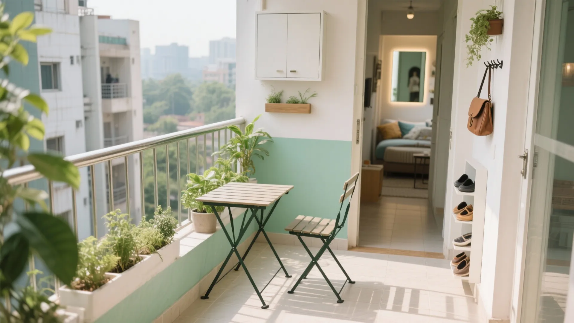 Balcony and entry: micro-zones that do heavy lifting