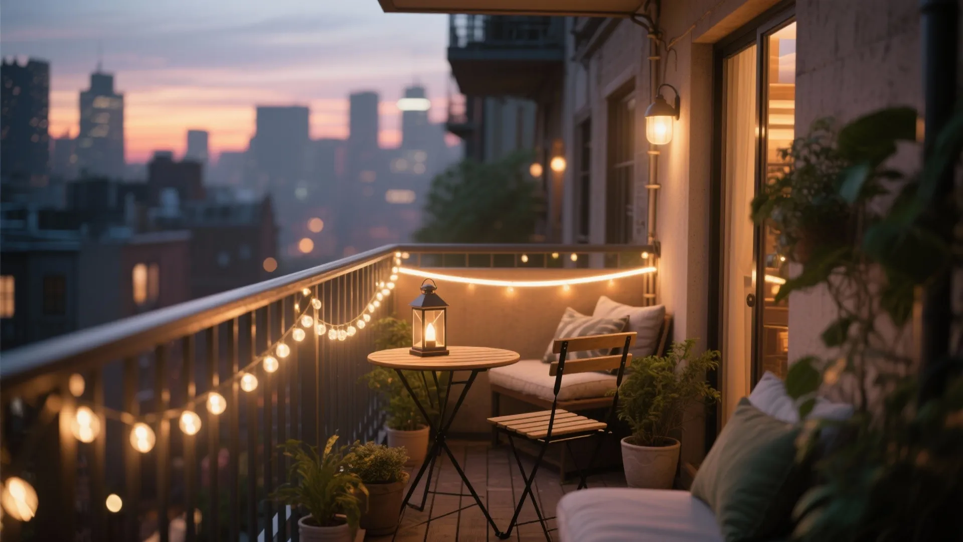 Layered, Warm Lighting for Evening Comfort