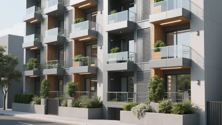 5 Balcony Home Facade Design Pattern Ideas