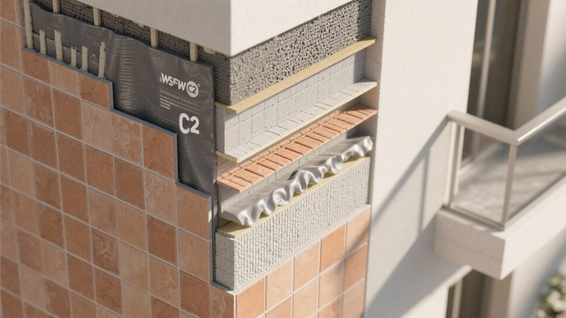 How much should I budget for balcony wall tiles?