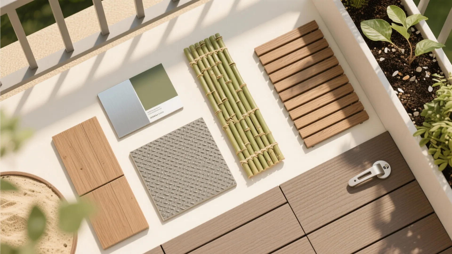 Balcony Utility + Urban Green Corner