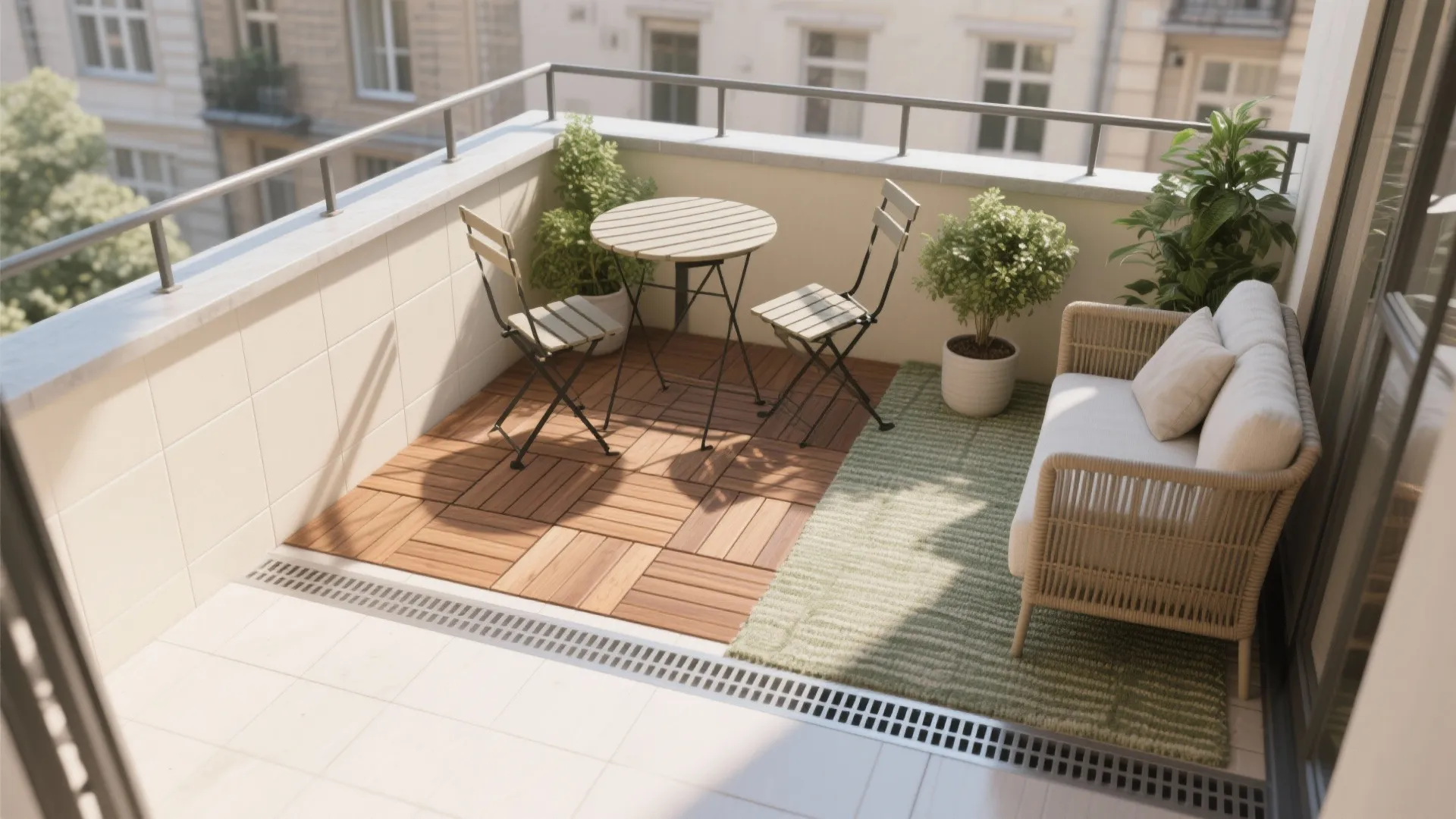 5 Balcony Floor Design Ideas That Actually Work: Small spaces, big impact: my 5 go-to balcony floor design ideas with real pros/cons, costs, and smart tips