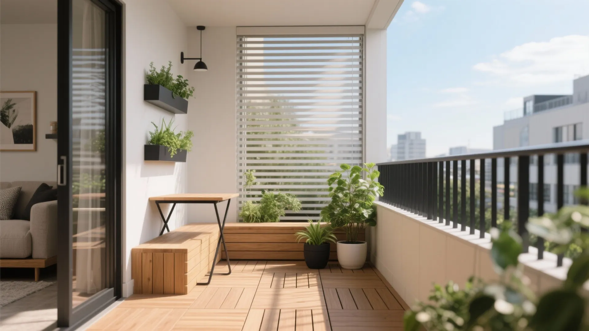 Balcony, daylight, and a breathable indoor-outdoor flow