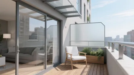 5 Balcony Designs with Glass: Pro Tips from a Designer