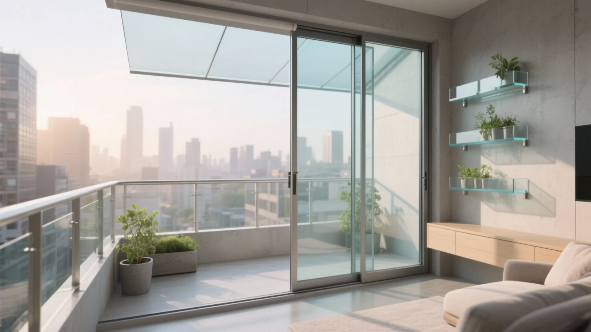 Home Balcony Glass Design: 5 Smart Ideas: Practical, light-loving solutions from a senior interior designer who has remodeled dozens of small balconies