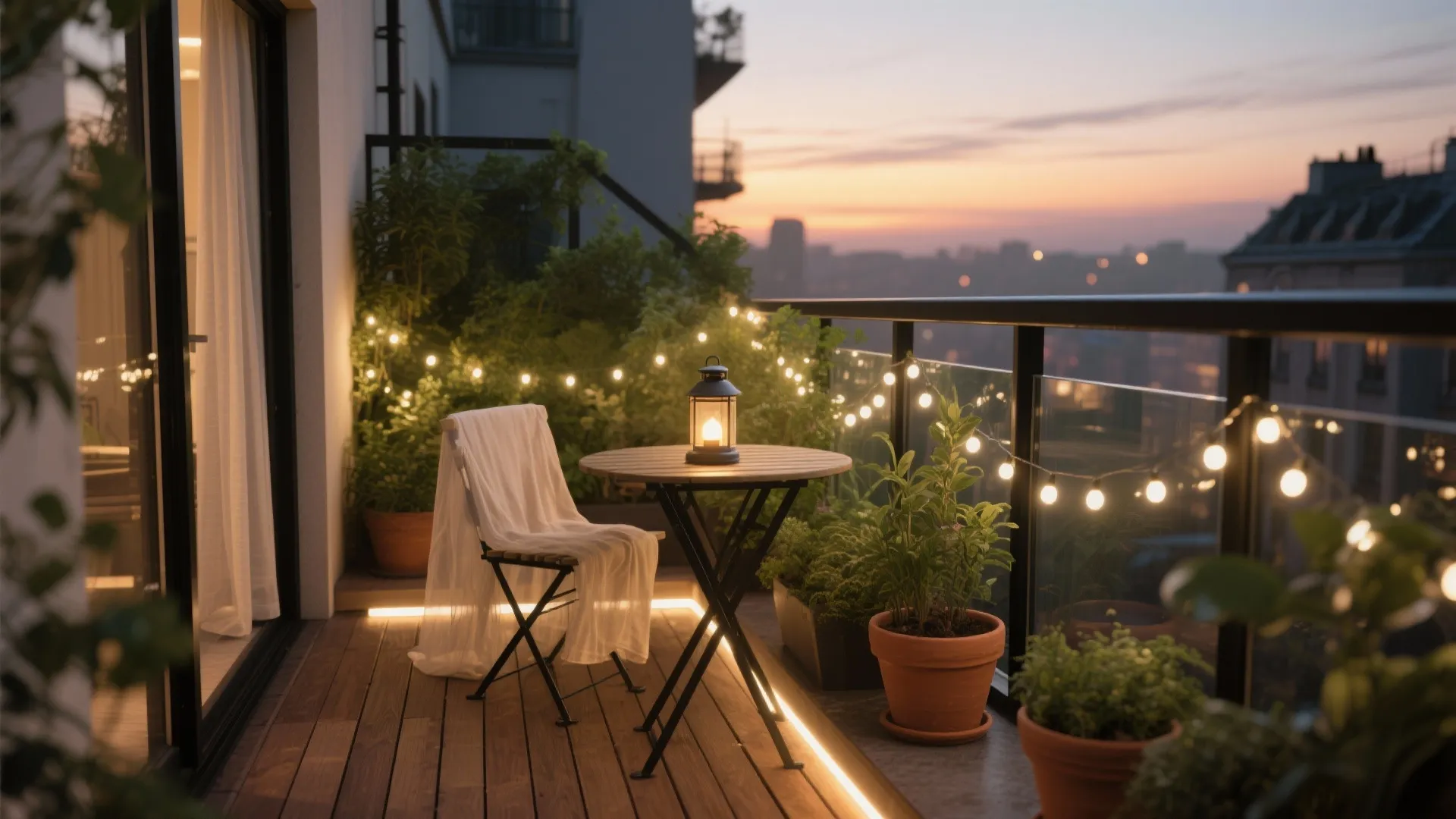 5 Balcony Garden with Light Decoration Ideas: Small-space lighting strategies I use to turn tiny balconies into lush, glowing retreats—complete with costs, safety tips, and renter-friendly options