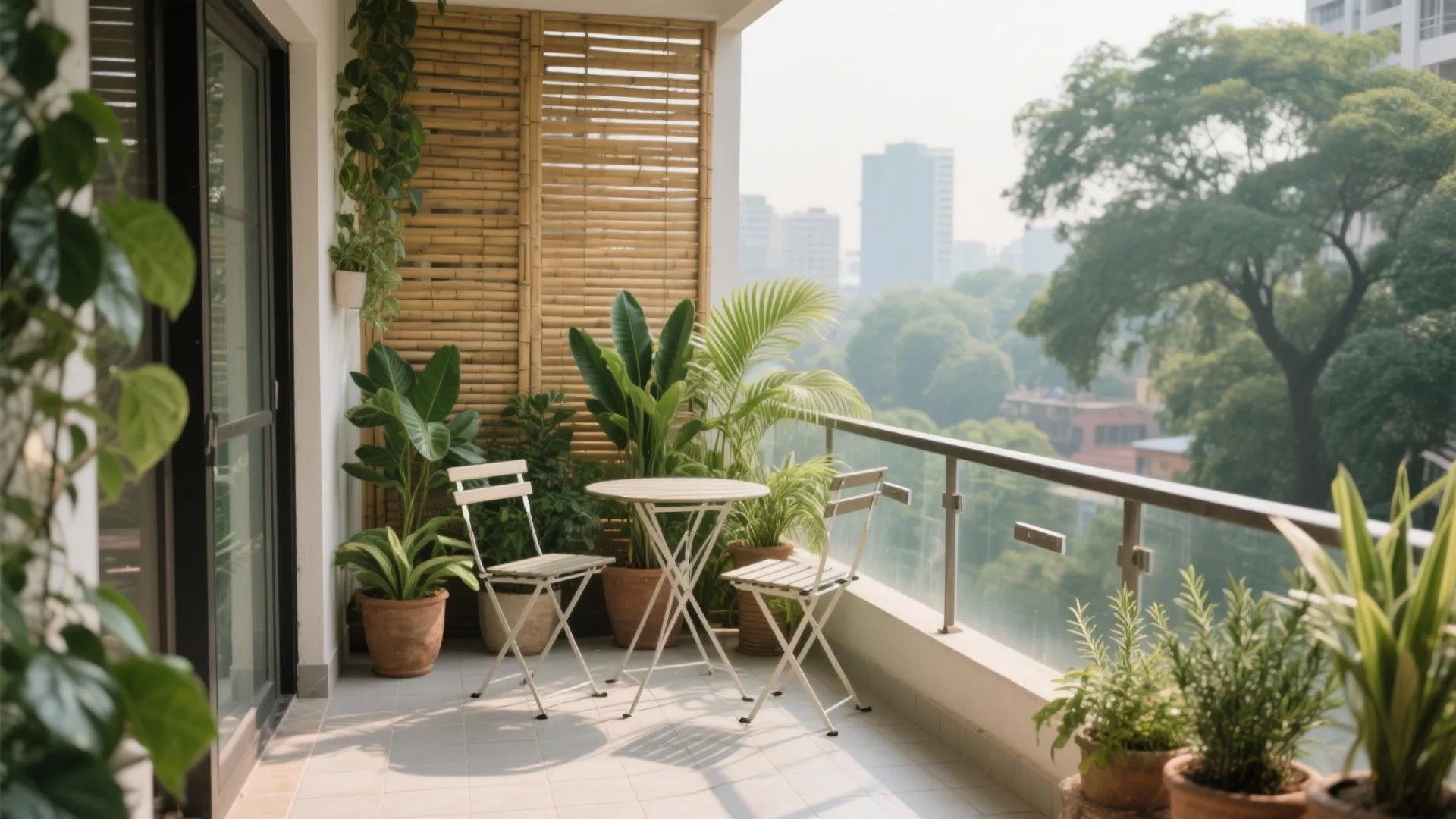 Balcony and biophilic comfort: plants, light, and airflow