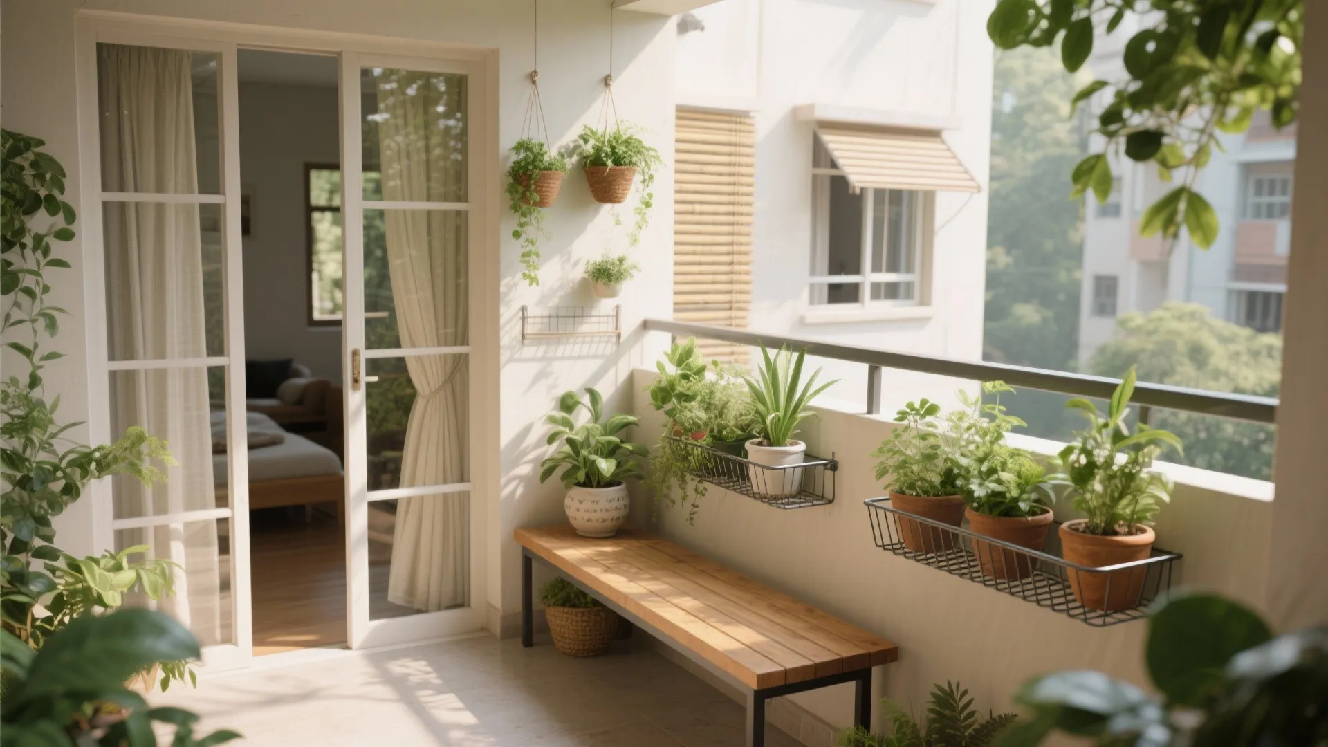 Balcony-green corner and cross-ventilation for Mumbai’s climate