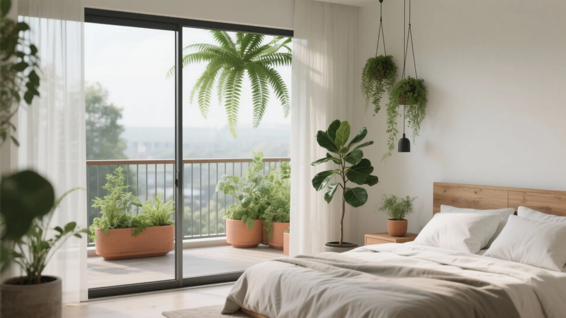 Biophilic Balcony Greenery for Better Sleep