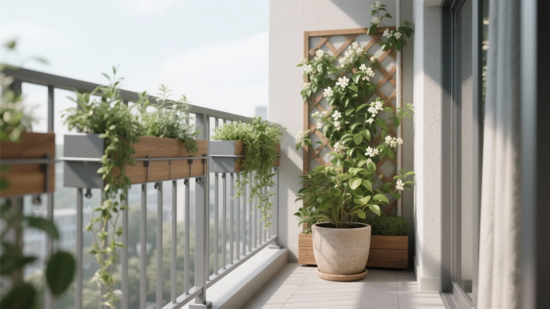 Vertical greenery and planter rhythms that love your microclimate