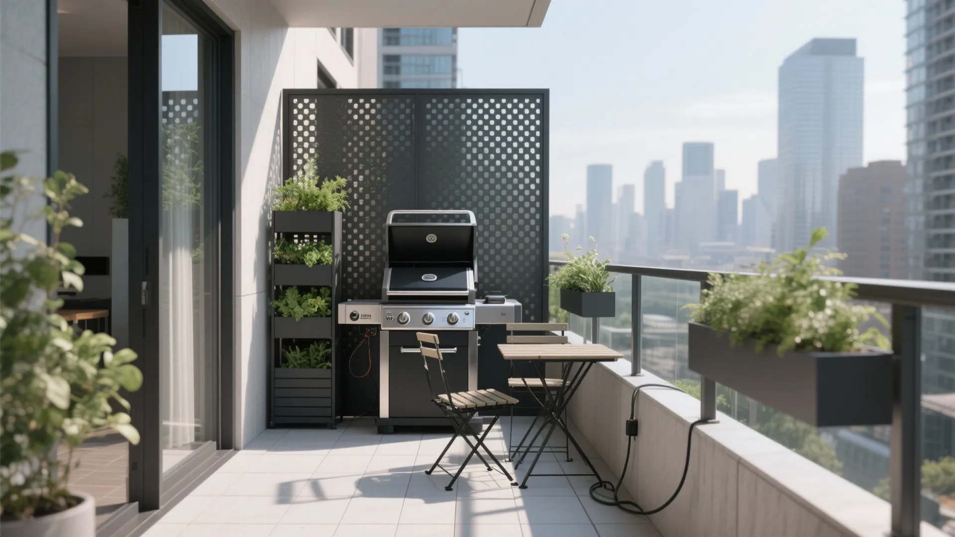 5 apartment balcony grill design ideas that maximize space: Small balconies, big creativity: my go-to grill layouts, materials, and safety tips for apartment living