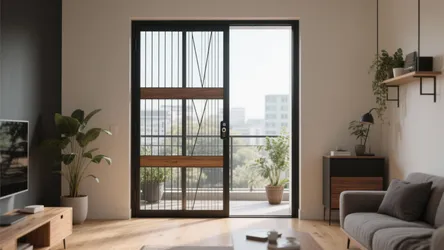 5 Balcony Door Grill Design Ideas That Maximize Style & Safety