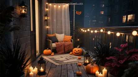 5 Apartment Balcony Halloween Ideas