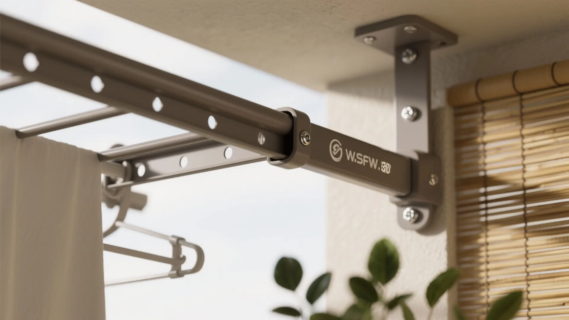 Smart Balcony and Utility: Drying, Green, and Seating in One