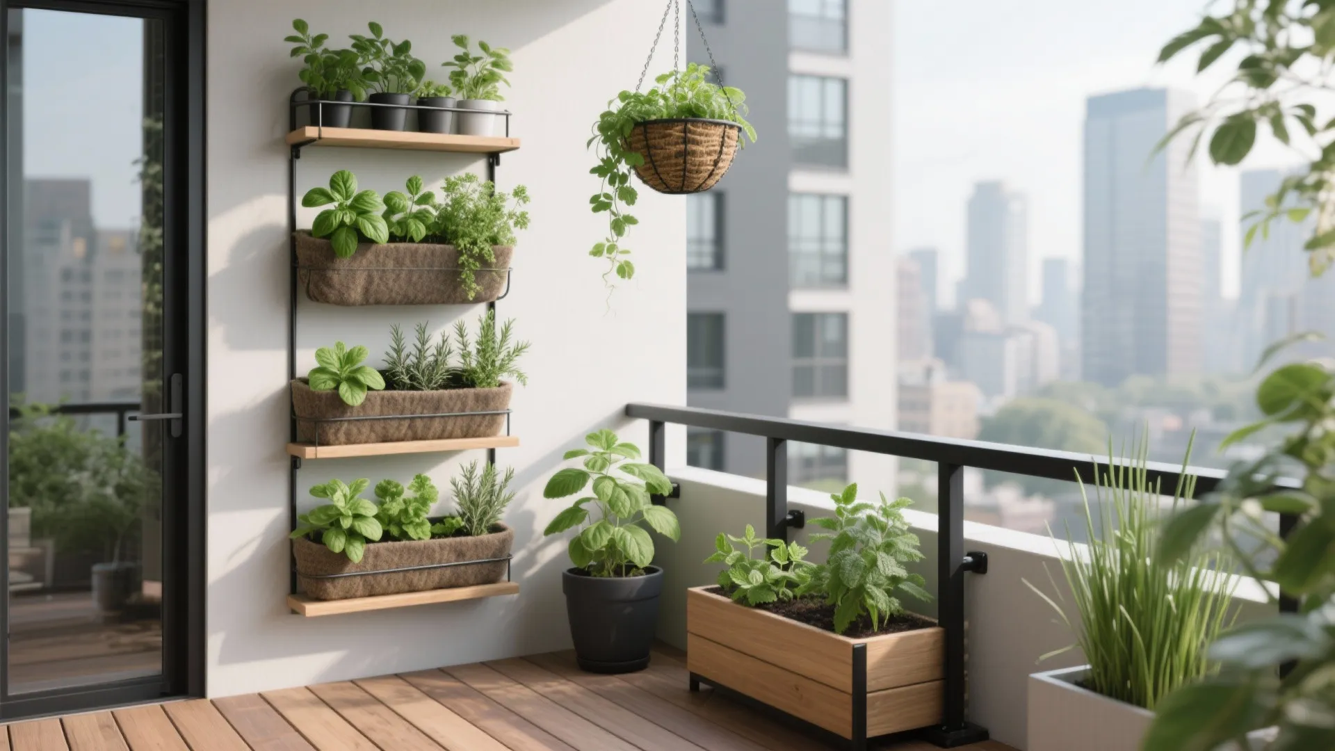 5 Apartment Balcony Herb Garden Ideas: My proven, space-smart herb garden tips for small balconies with real pros & cons