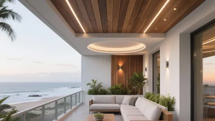 5 Modern Balcony False Ceiling Designs